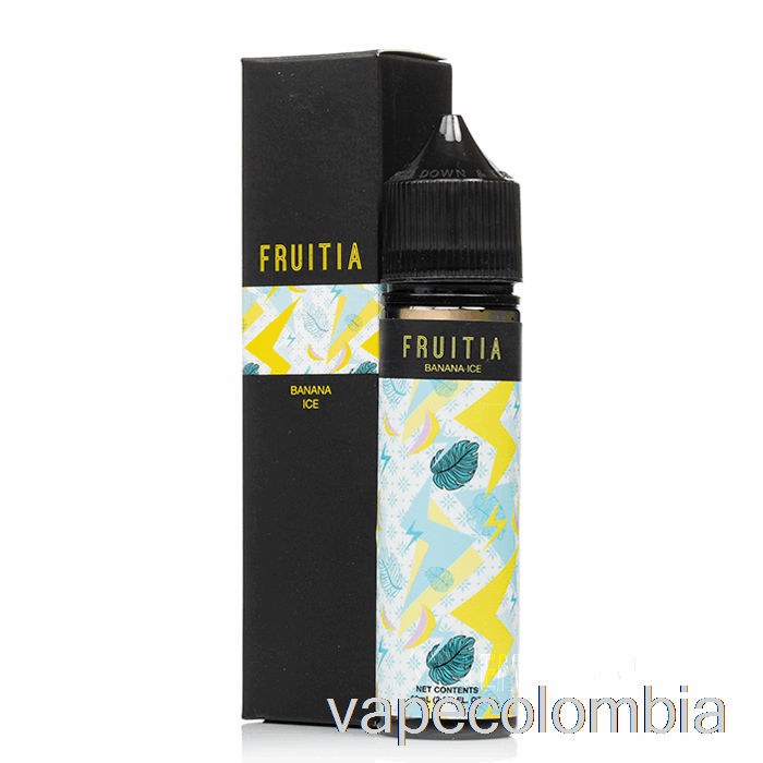 Vape Recargable Banana Ice - Fruitia - 60ml 3mg